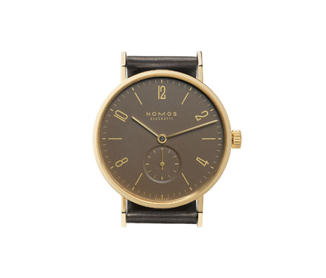 часы Nomos Tangente Gold mocca