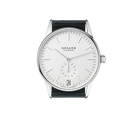 часы Nomos Orion Datum weiß