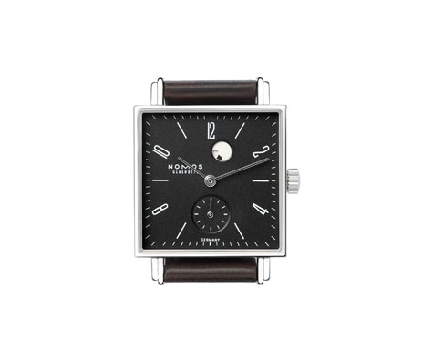часы Nomos Tetra Gangreserve anthrazit