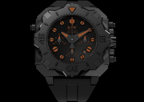 часы RSW Diving Tool Chronograph
