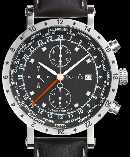 часы Sothis World Time Chrono 2