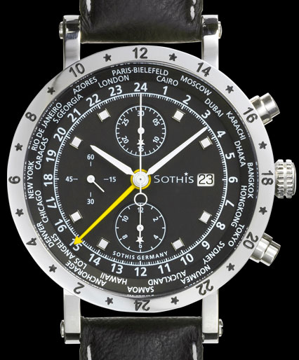 часы Sothis World Time Chrono 2