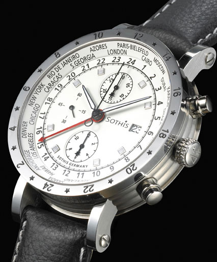 часы Sothis World Time Chrono 2