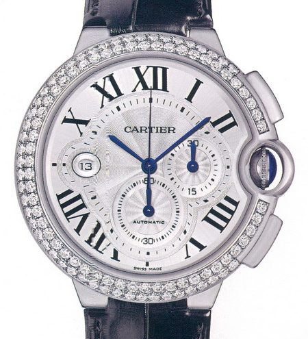  Cartier Ballon Bleu De Cartier Chronograph