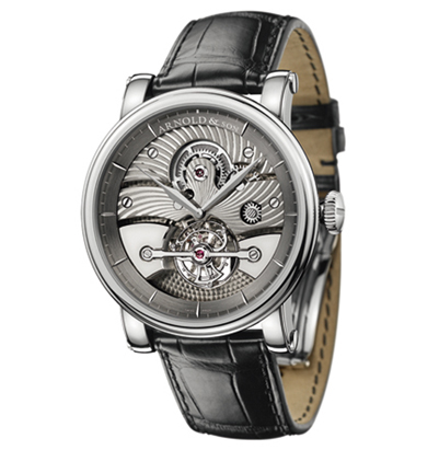 часы Arnold & Son Galvanic black