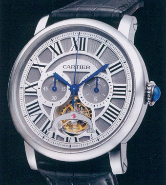 часы Cartier Tourbillon Chronograph