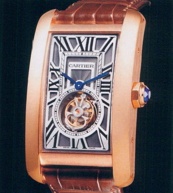  Cartier Americaine Flying Tourbillon