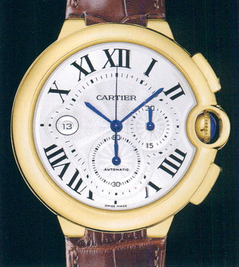 часы Cartier Ballon Blue Chronograph