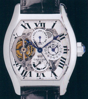часы Cartier Tortue XL Grande Complication