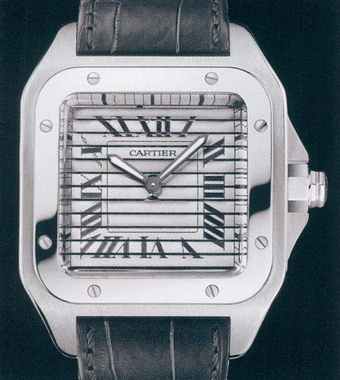  Cartier Santos Triple 100