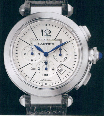 часы Cartier Pasha 42 Chrono