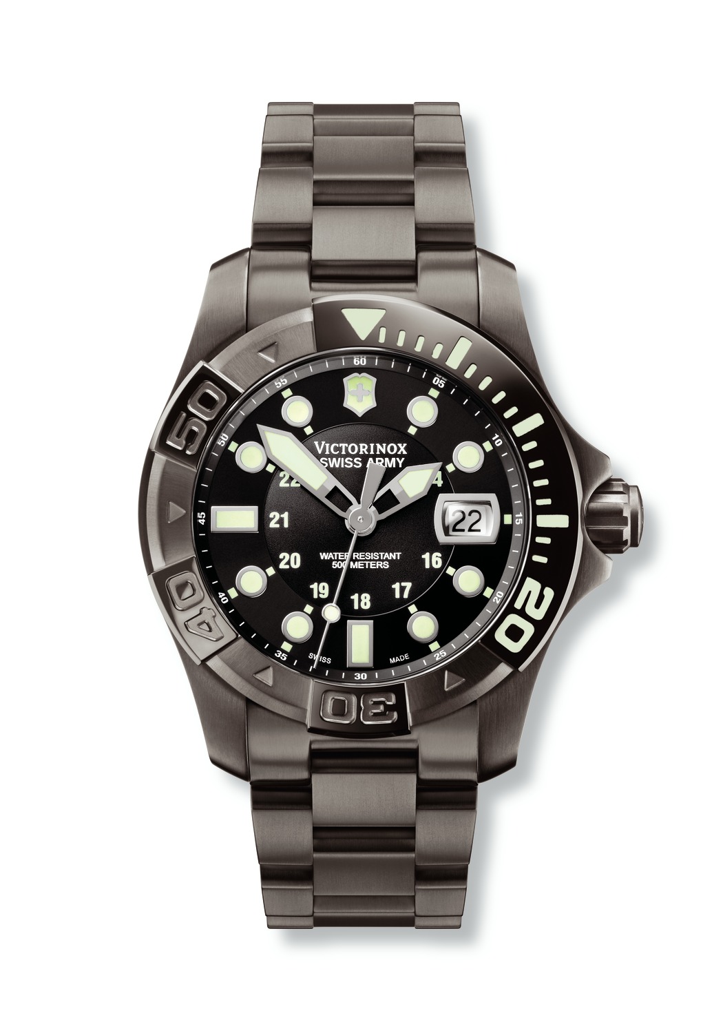 часы Victorinox Swiss Army Dive Master 500 Black Mecha