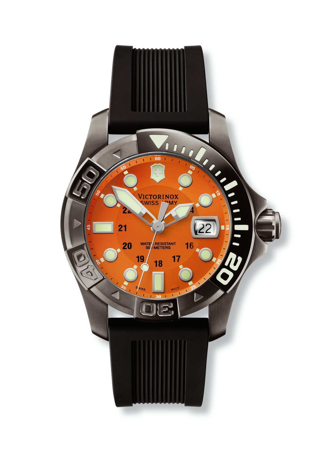 часы Victorinox Swiss Army Dive Master 500 Black Ice