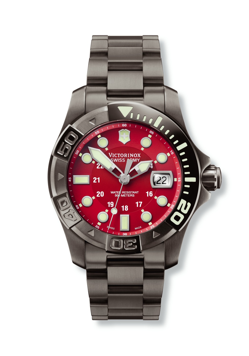  Victorinox Swiss Army Dive Master 500 Black Ice