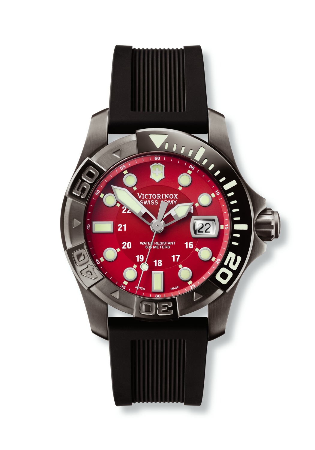  Victorinox Swiss Army Dive Master 500 Black Ice