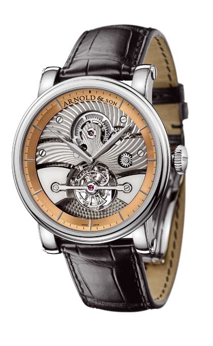 часы Arnold & Son Pink gold