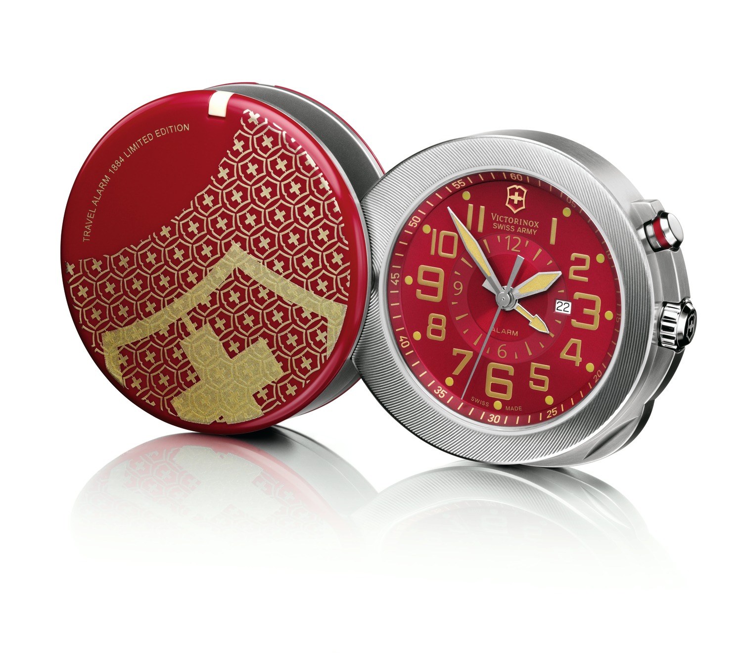 часы Victorinox Swiss Army Travel Alarm 1884