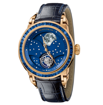 часы Arnold & Son Blue Saphire