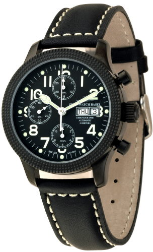 часы Zeno Chronograph Blacky