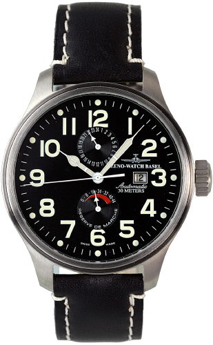 часы Zeno GMT + Power Reserve