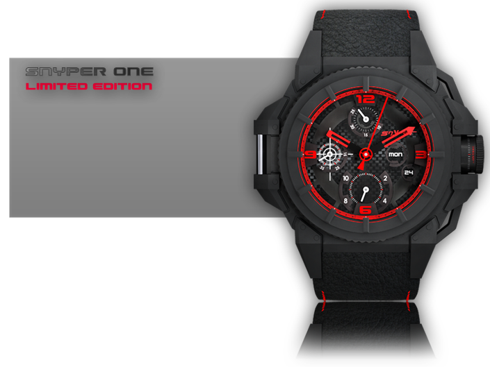 часы Snyper SNYPER ONE «RED LIMITED EDITION»