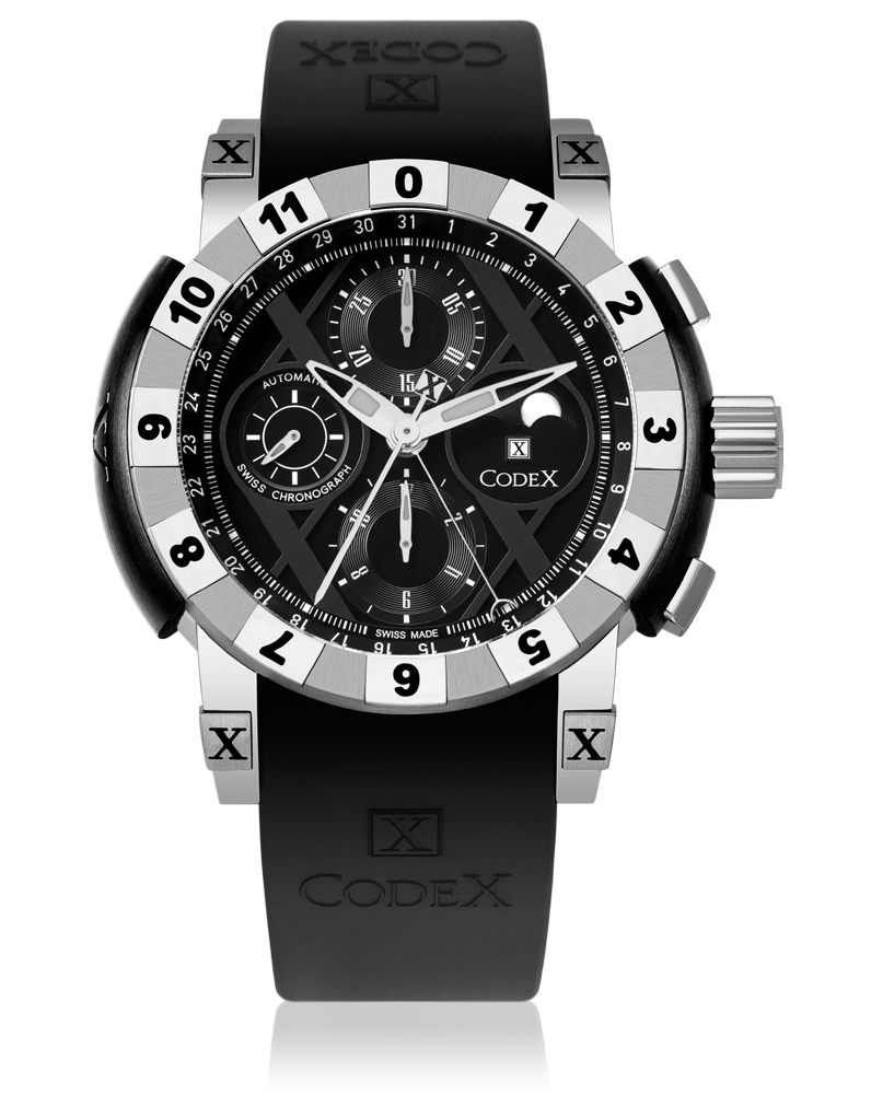 часы CodeX CHRONO Steel case