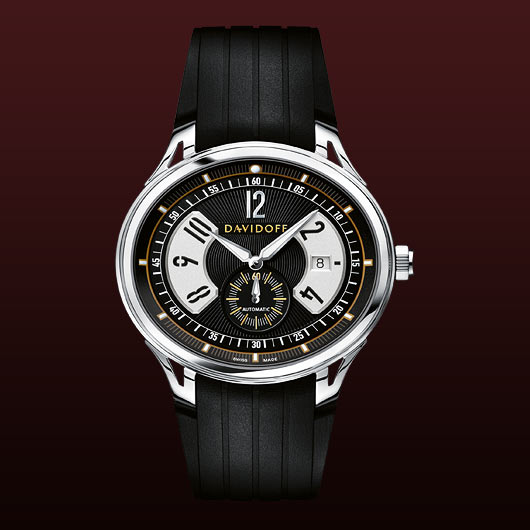 часы Davidoff Bicolour black dial