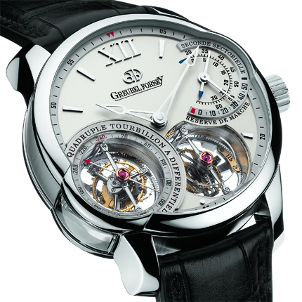 часы Greubel Forsey Quadruple Tourbillon platinum