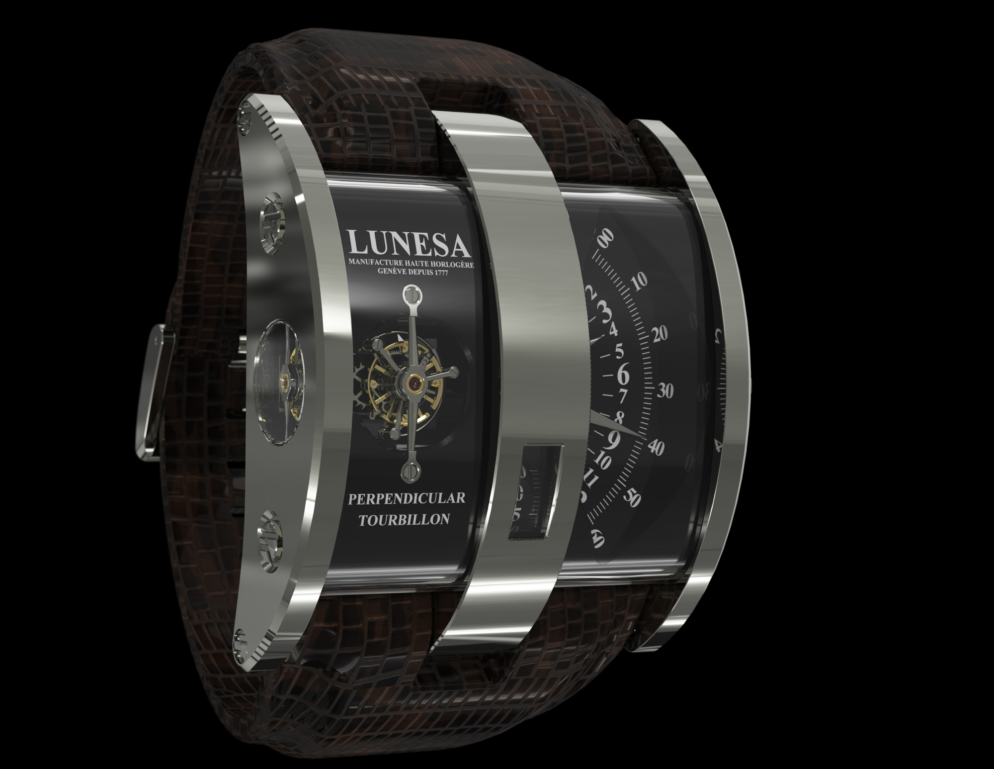 часы Lunesa  PERPENDICULAR TOURBILLON