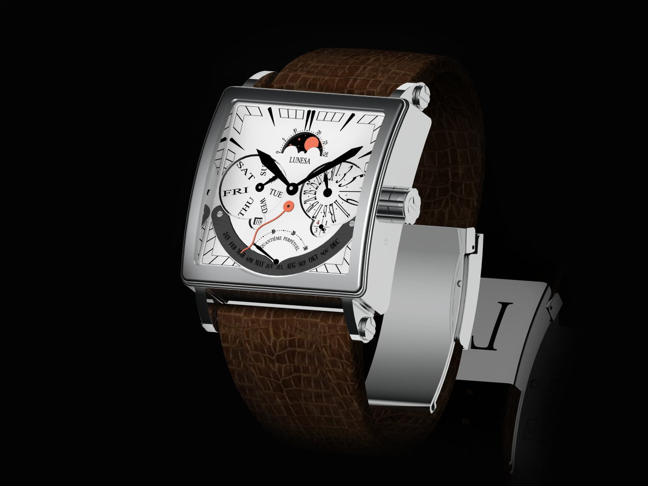 часы Lunesa  PERPETUAL CALENDAR
