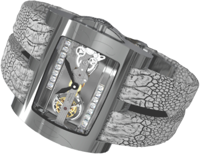  Lunesa  Tourbillon Baguette