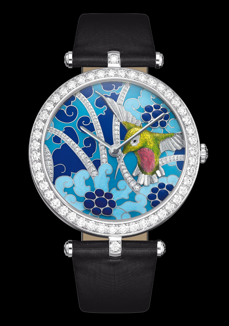 часы Van Cleef & Arpels Extraordinary Hummingbirds часы Van Cleef & Arpels Extraordinary Hummingbirds