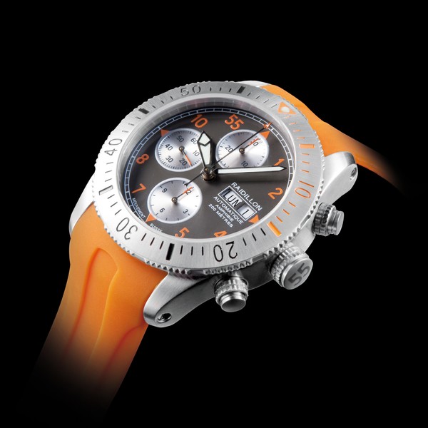 часы Raidillon 43mm Waterproof Chronograph