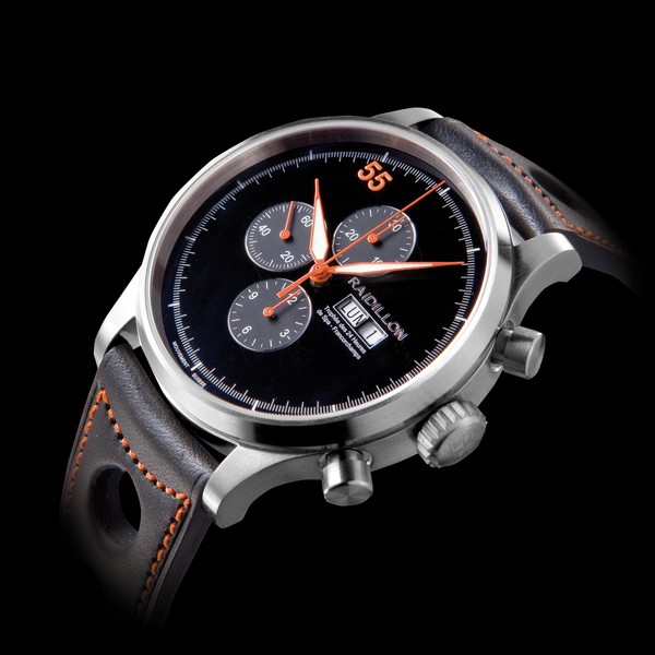  Raidillon 48mm Automatic Chronograph Black