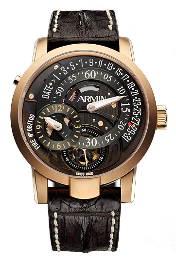 часы Armin Strom Regulator Fire Titanium PVD Limited Edition 100