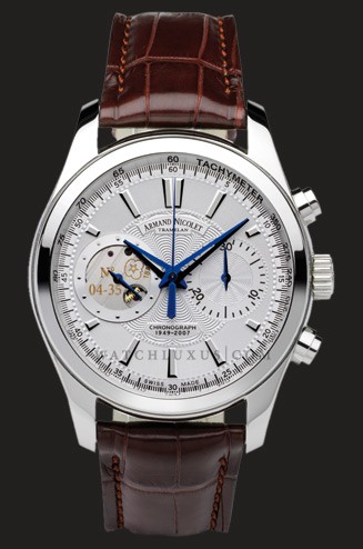  Armand Nicolet White Dial in Steel