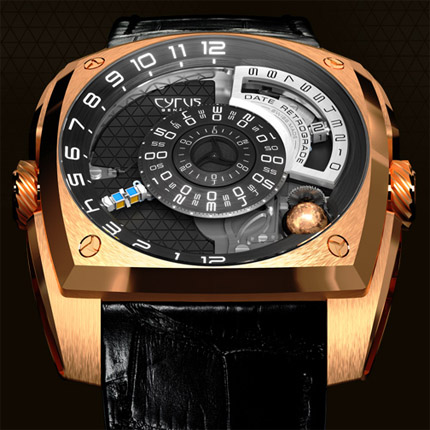 часы Cyrus Klepcys Pink Gold