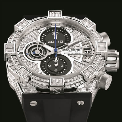 часы Concord Chronograph Baguette