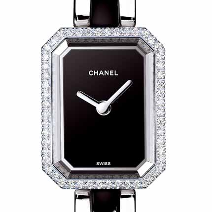  Chanel Acier serti diamants