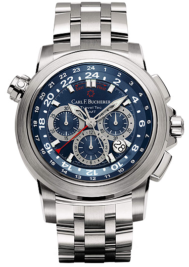 часы Carl F. Bucherer Patravi TravelTec Blue Wave