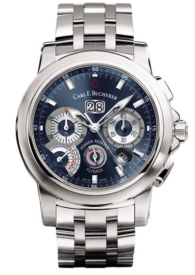 часы Carl F. Bucherer Patravi ChronoGrade Blue Wave