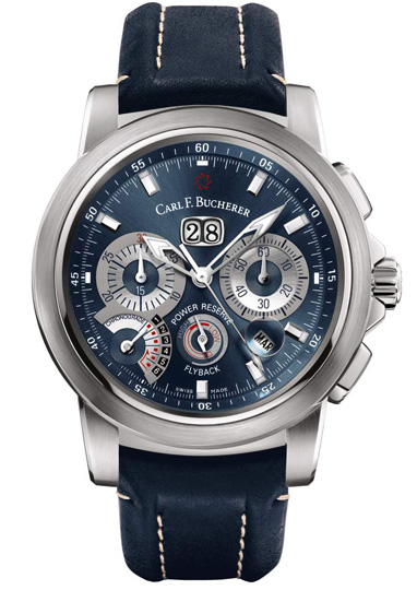 часы Carl F. Bucherer Patravi ChronoGrade Blue Wave