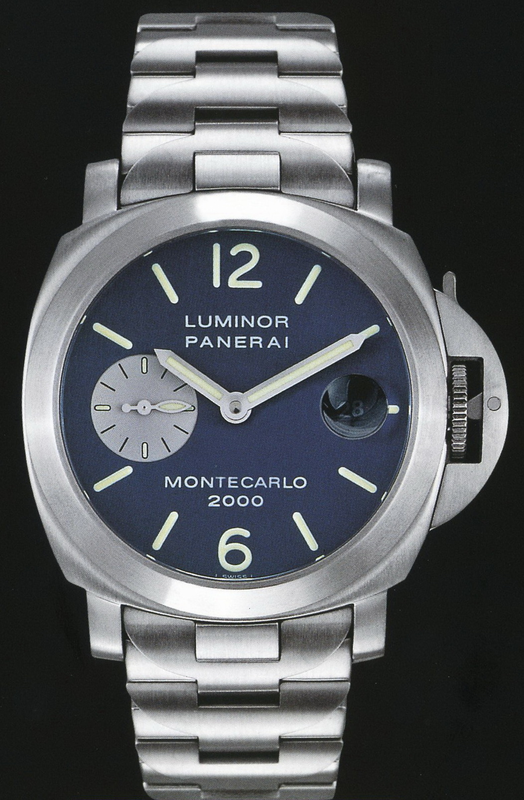  Panerai 2000 Special Edition Luminor Automatic Montecarlo 2000