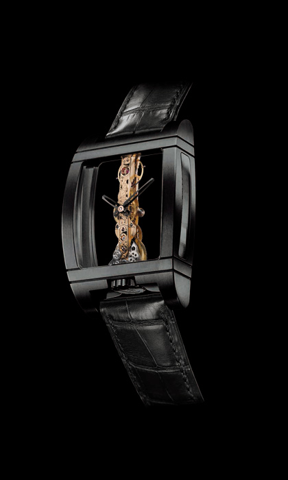  Corum Golden Bridge Black Titanium Limited