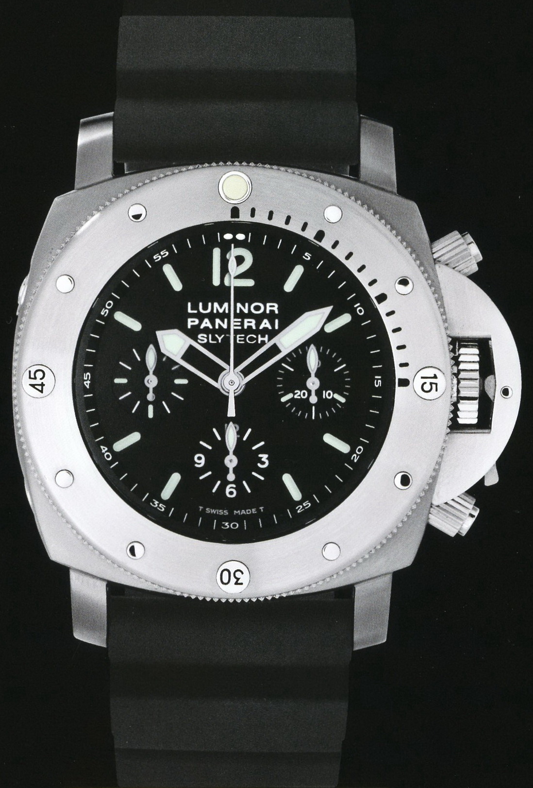  Panerai 2005 Special Edition Luminor Submersible Chrono 1000m Slytech