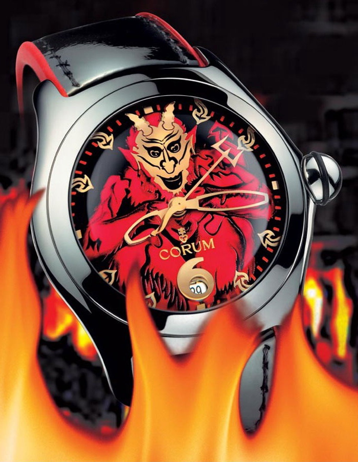 часы Corum Bubble Lucifer