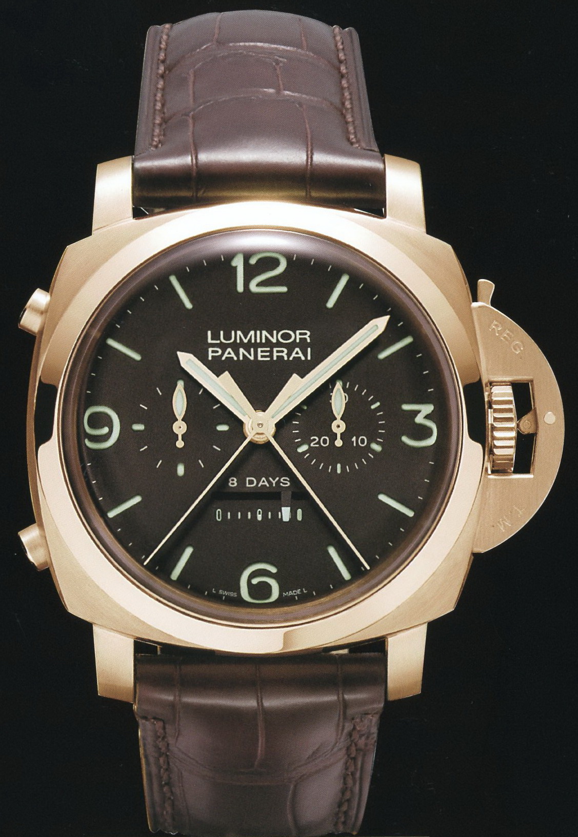  Panerai 2009 Special Edition Luminor 1950 8 Days Rattrapante