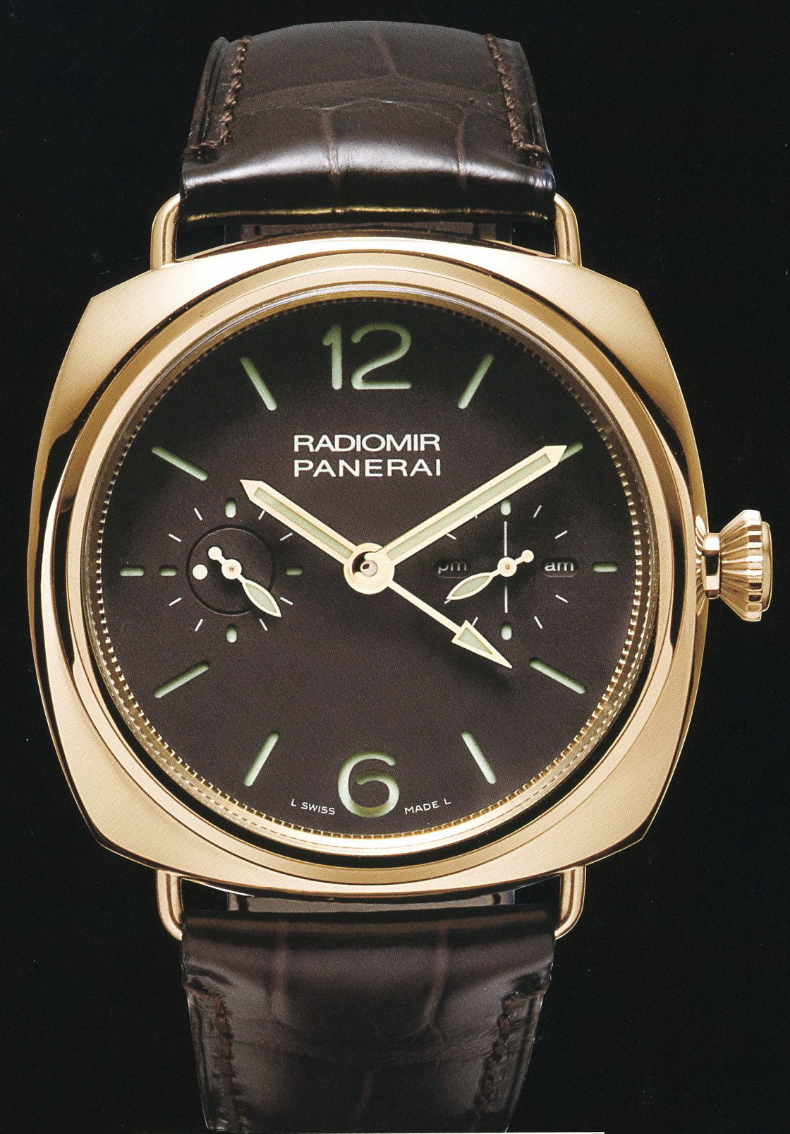 часы Panerai 2009 Special Edition Radiomir Tourbilon GMT Oro Rosa