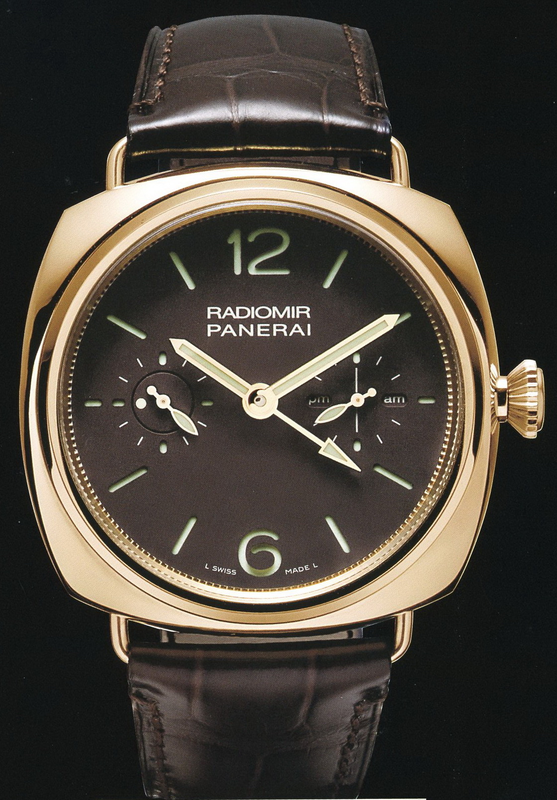  Panerai 2009 Special Edition Radiomir Tourbilon GMT Oro Rosa