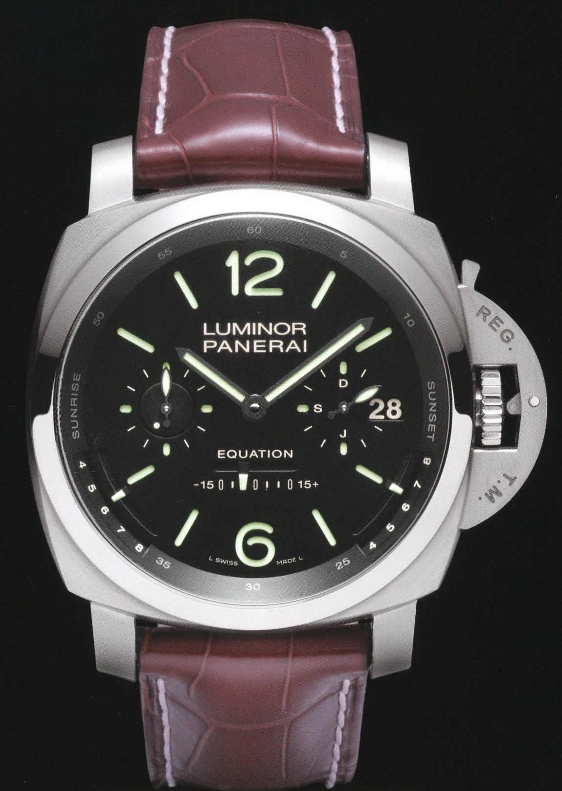  Panerai 2010 Special Edition Luminor 1950 Equation of Time Tourbilon Titanium LAstronomo